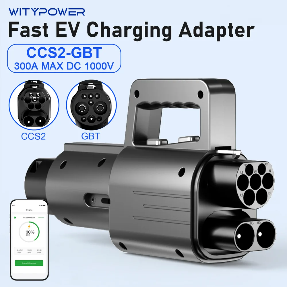 CCS2 to GB/T DC charging adapter