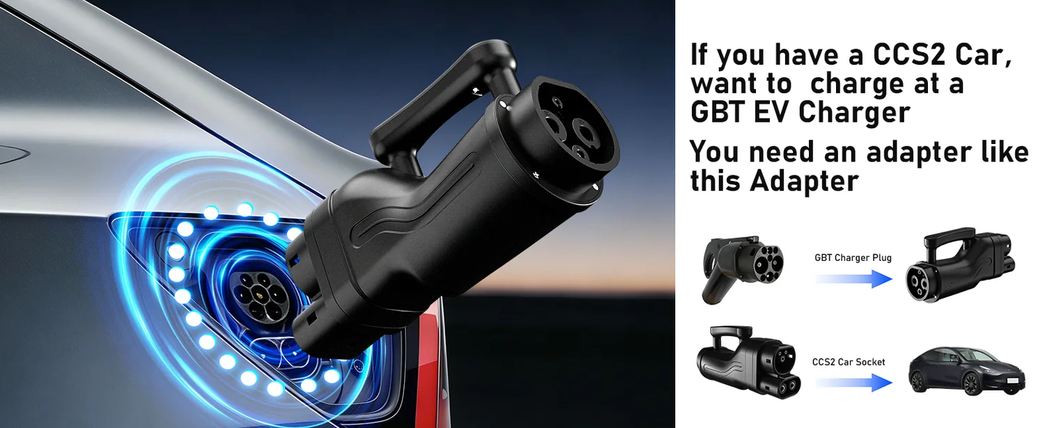 GB/T to CCS2 adapter detail image 3