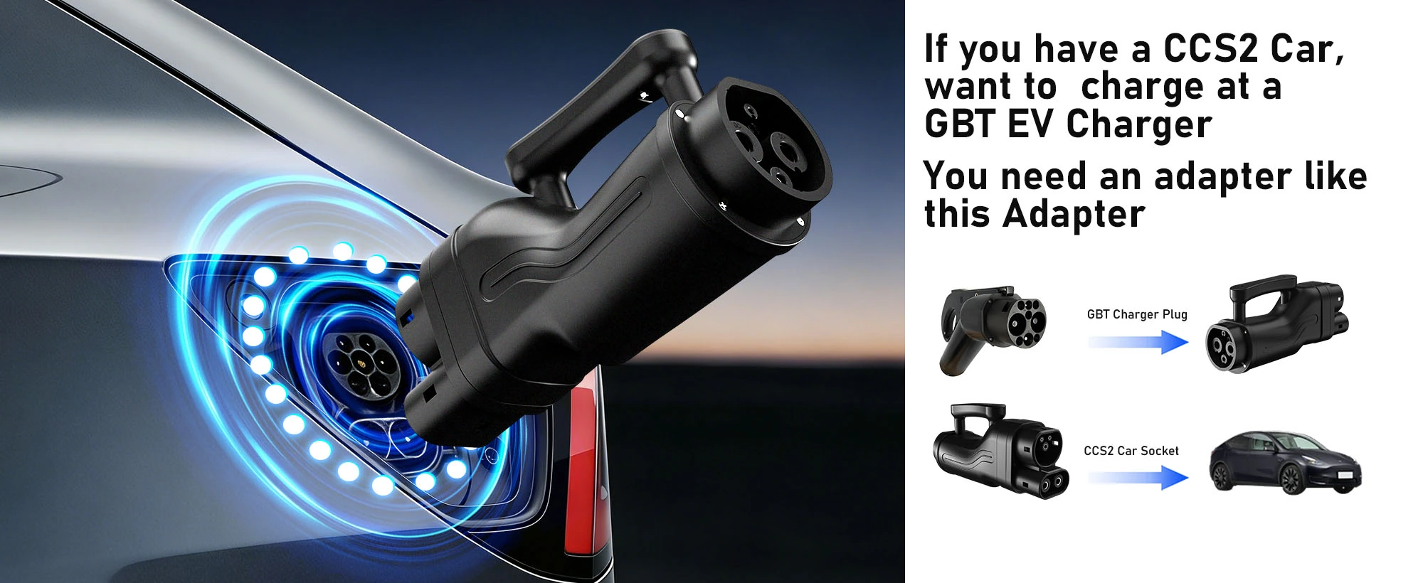 GB/T to CCS2 adapter detail image 9